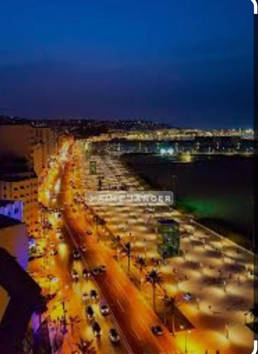 Appartement Centre 600M Plage Tanger Buitenkant foto